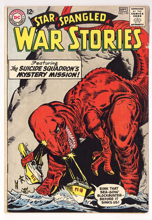 Star Spangled War Stories Vol 1 110  VG- (3.5)   (1963)