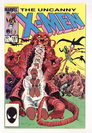 The Uncanny X-Men Vol 1 187 High Grade (1984) Direct