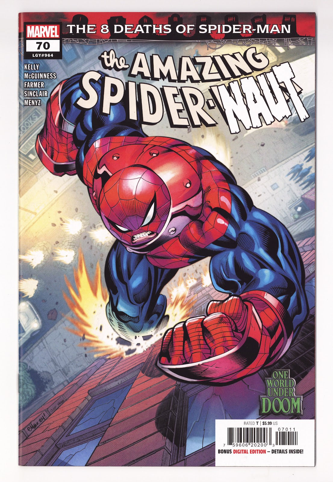 The Amazing Spider-Man Vol 6 70 (964) High Grade (2025) 