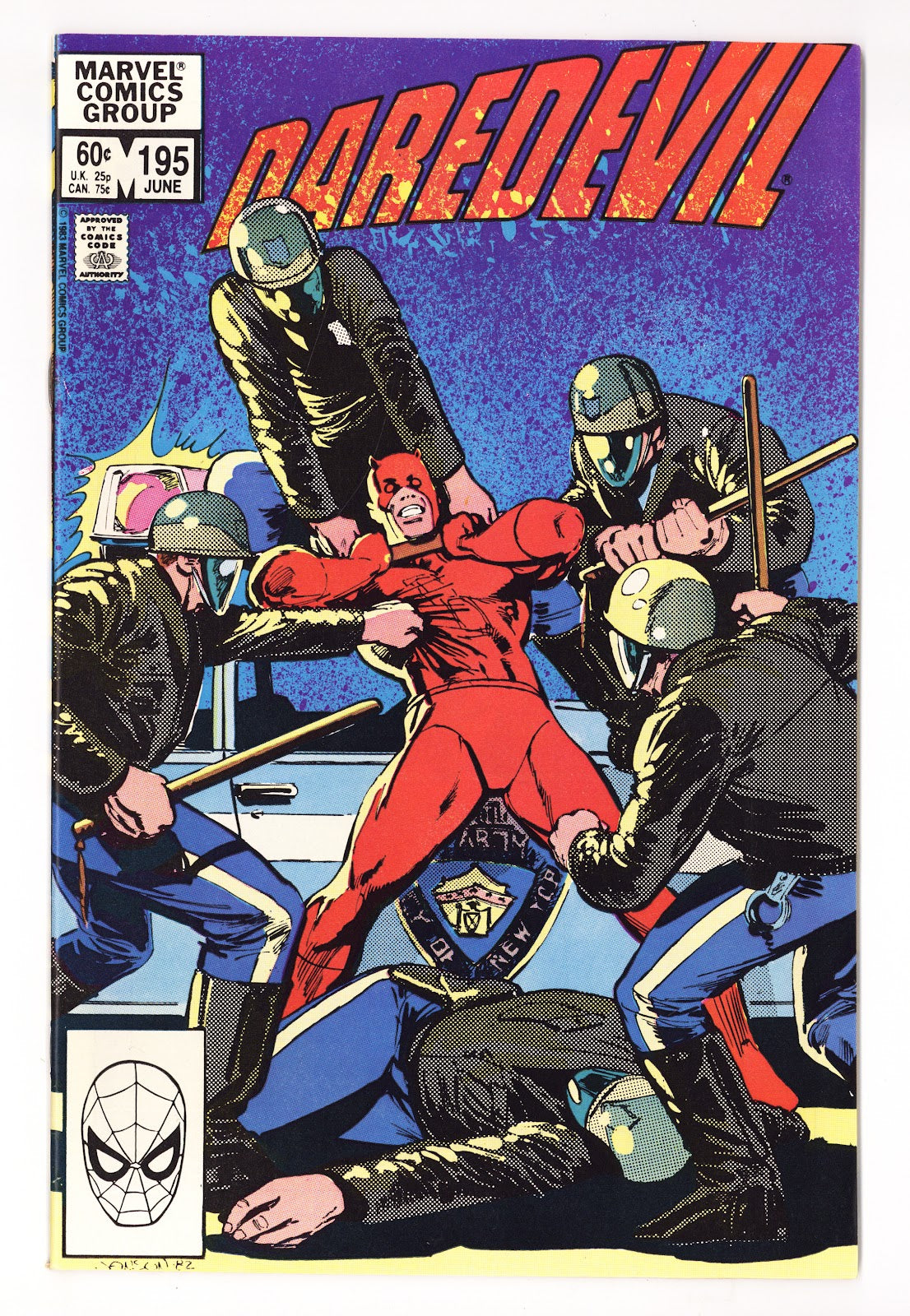 Daredevil Vol 1 195 High Grade (1983) 