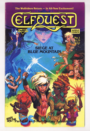 ElfQuest: Siege at Blue Mountain Vol 2 1 Mid Grade (1987)