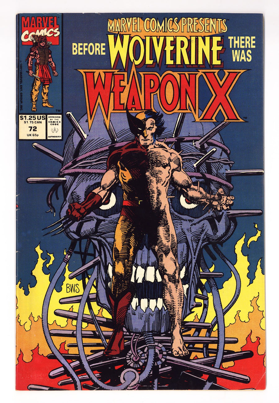 Marvel Comics Presents Vol 1 72  FN (6.0)   (1991)     