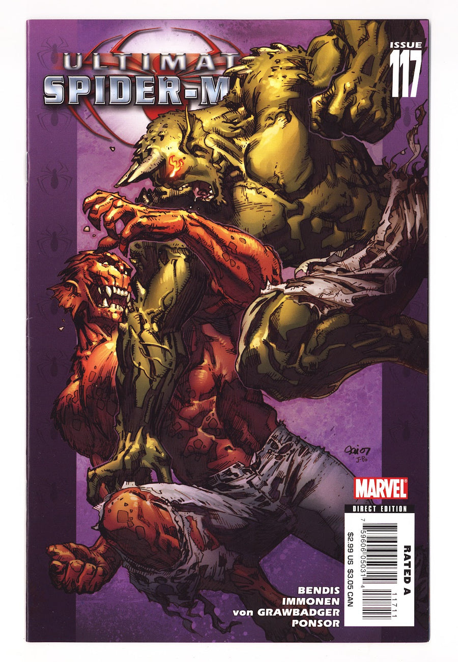 Ultimate Spider-Man Vol 1 117  Mid Grade   (2008)     