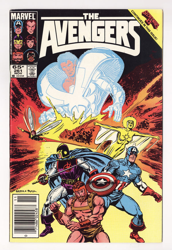 The Avengers Vol 1 261  Mid Grade   (1985)   Newsstand