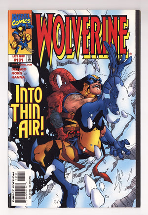 Wolverine Vol 2 131  VF+ (8.5)   (1998) Error
