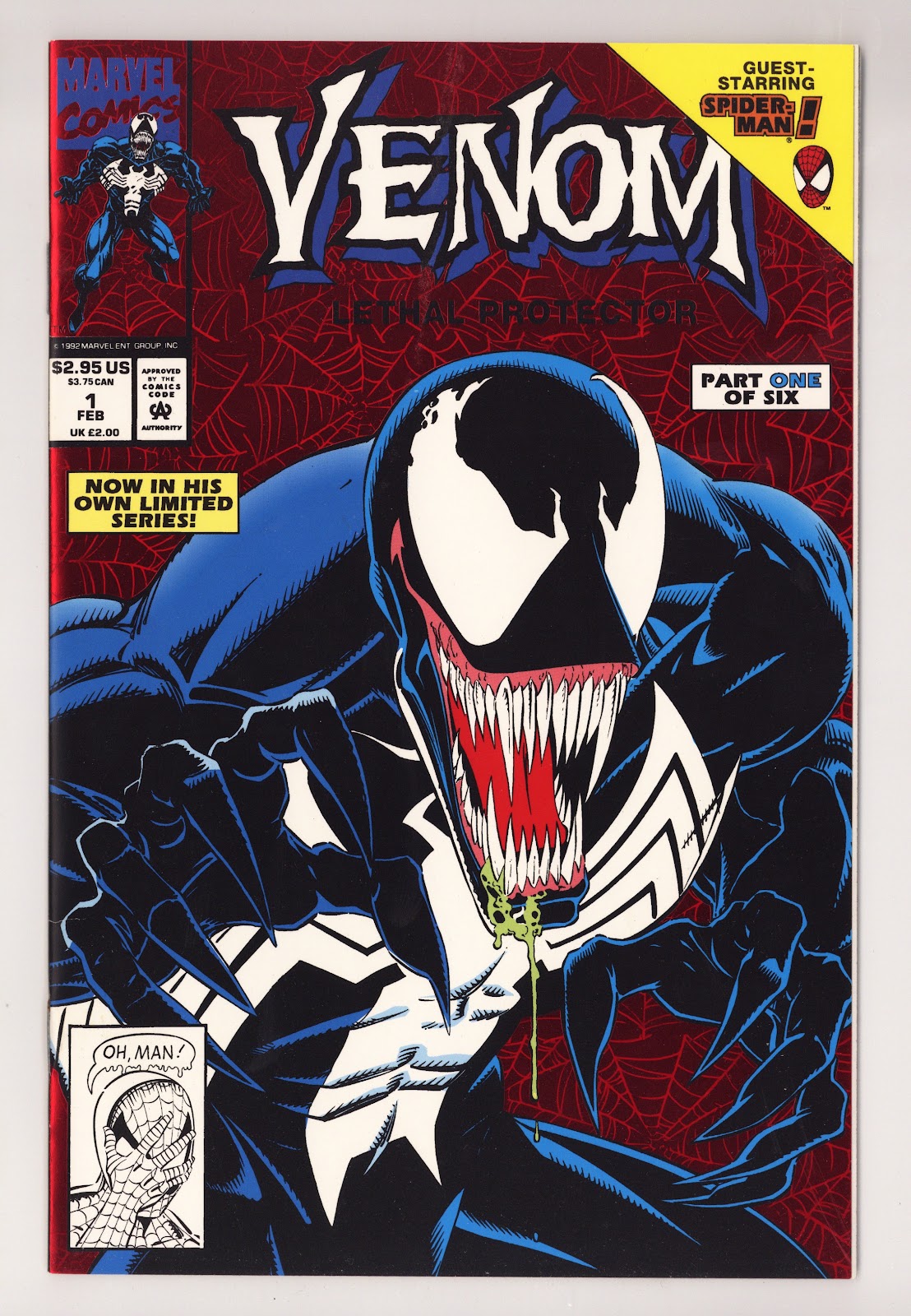 Venom: Lethal Protector Vol 1 1 FN/VF (7.0) (1993) 