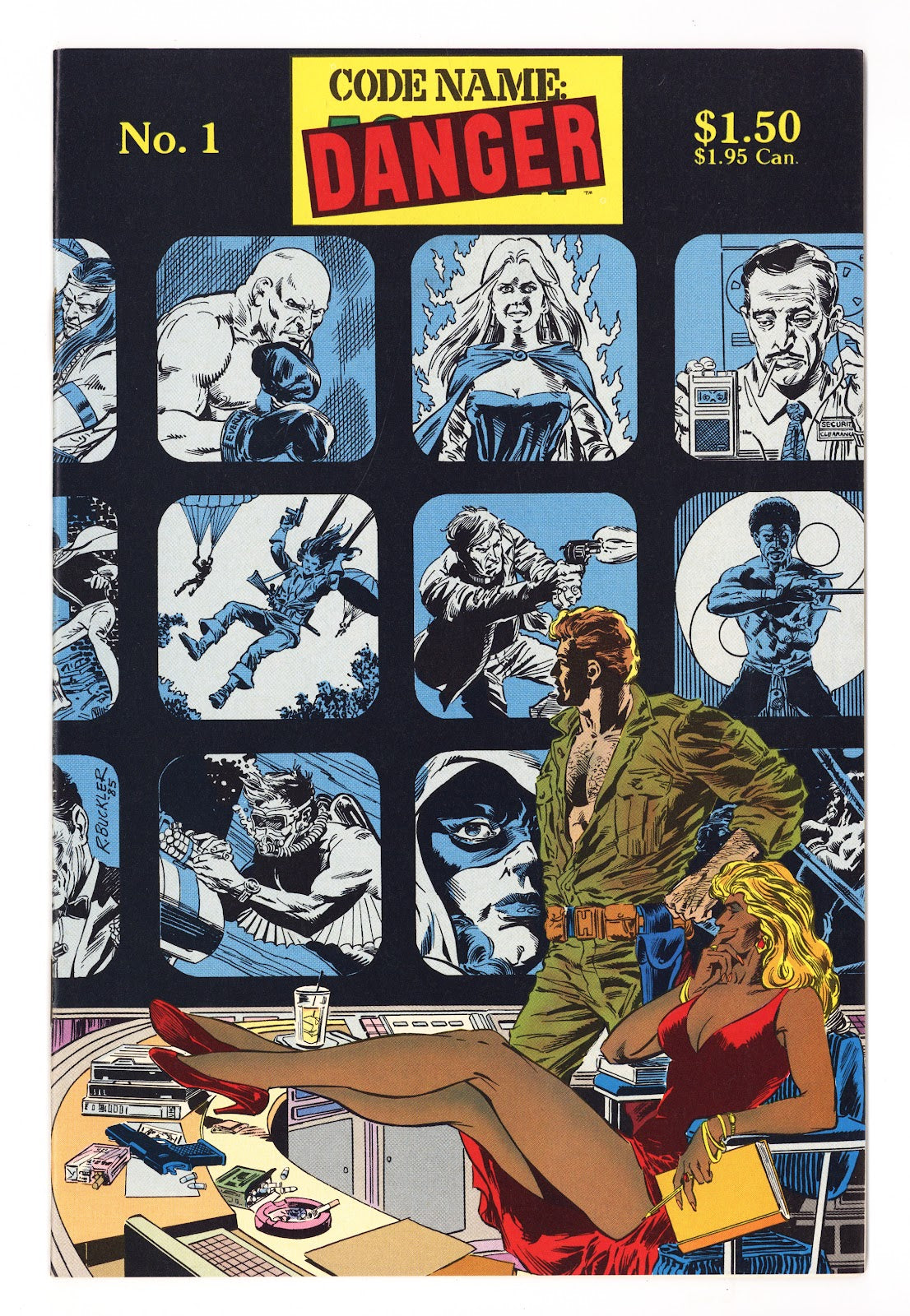 Codename: Danger Vol 1 1 High Grade (1985) 