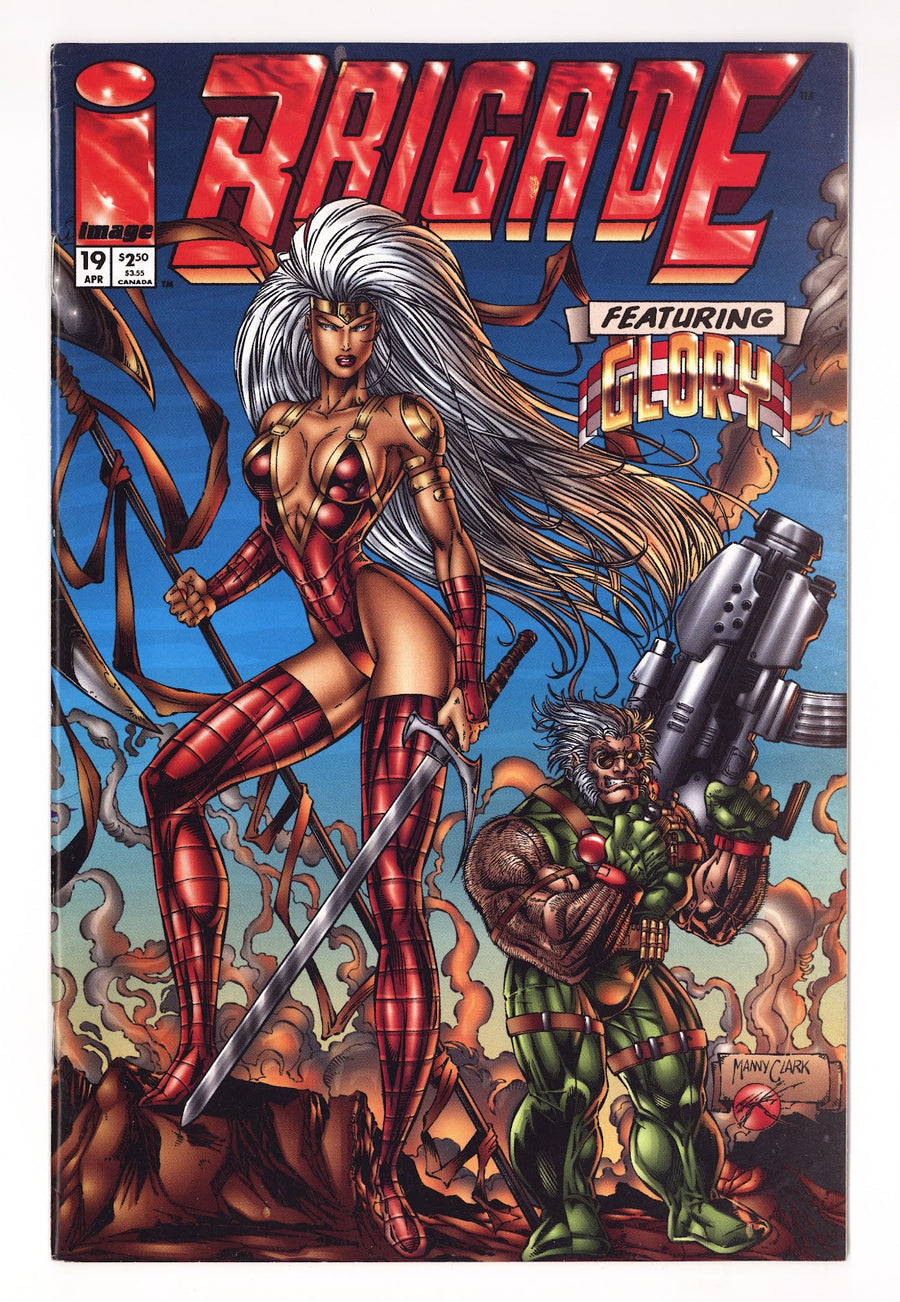 Brigade Vol 2 19  Mid Grade   (1995)