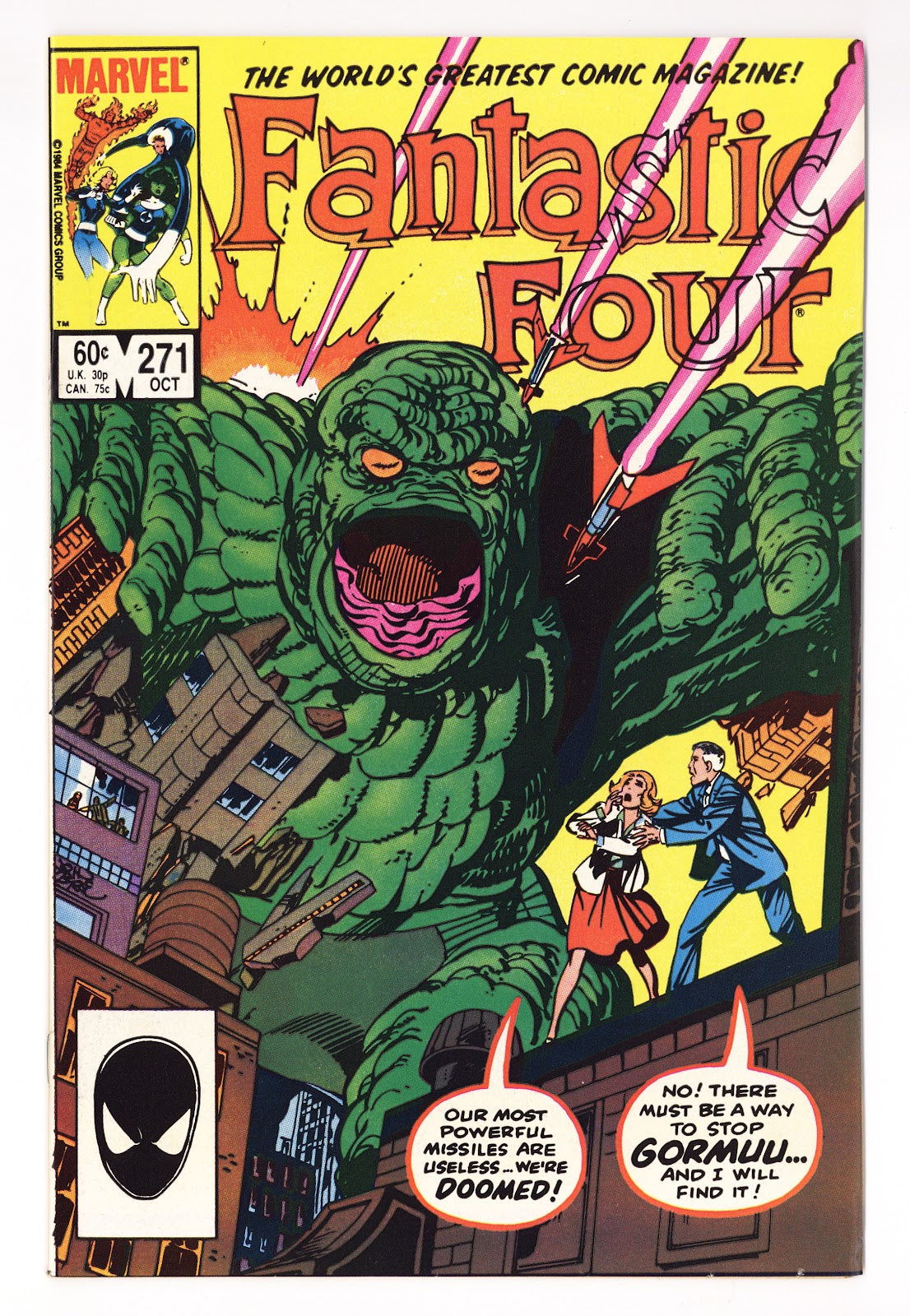 Fantastic Four Vol 1 271 High Grade (1984) 