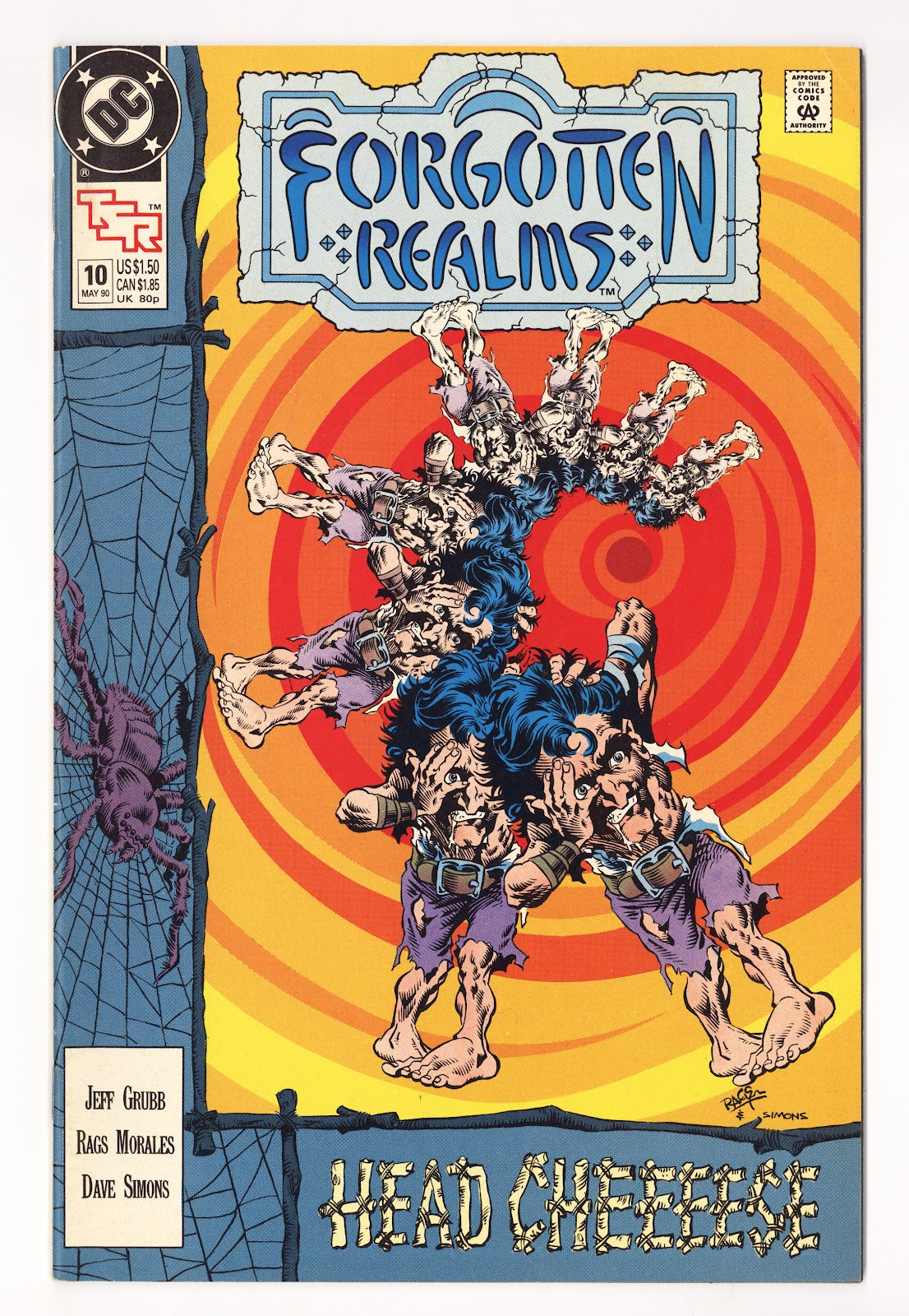 Forgotten Realms Comic Book   10  High Grade   (1990)