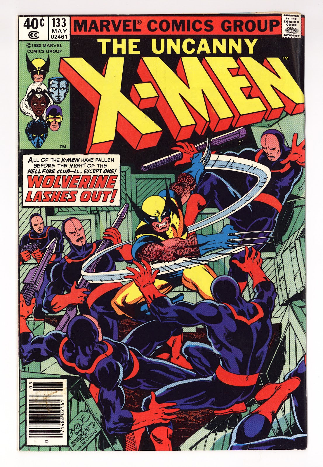 The X-Men Vol 1 133  VG+ (4.5)   (1980)   Newsstand  