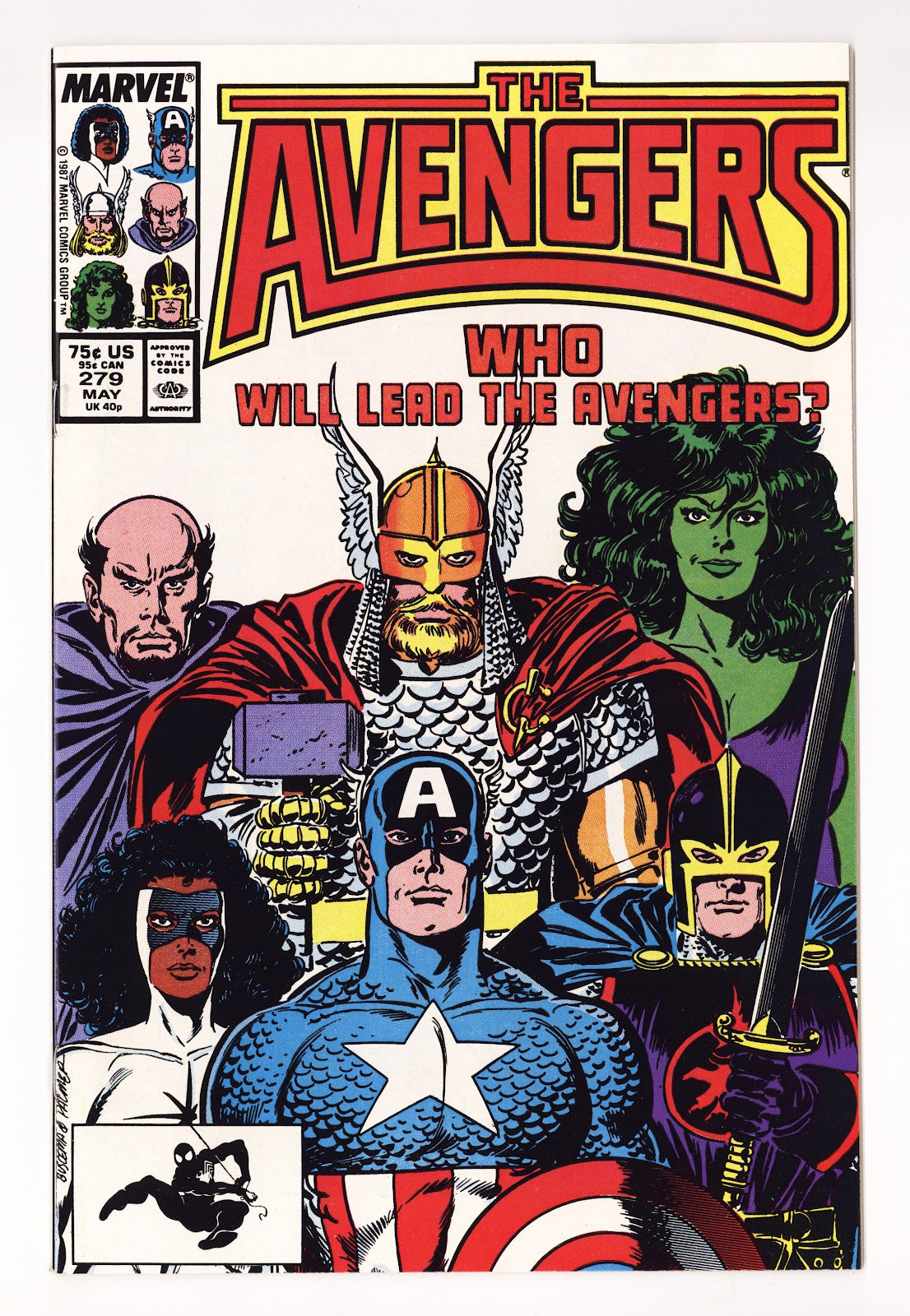 The Avengers Vol 1 279 High Grade (1987) 