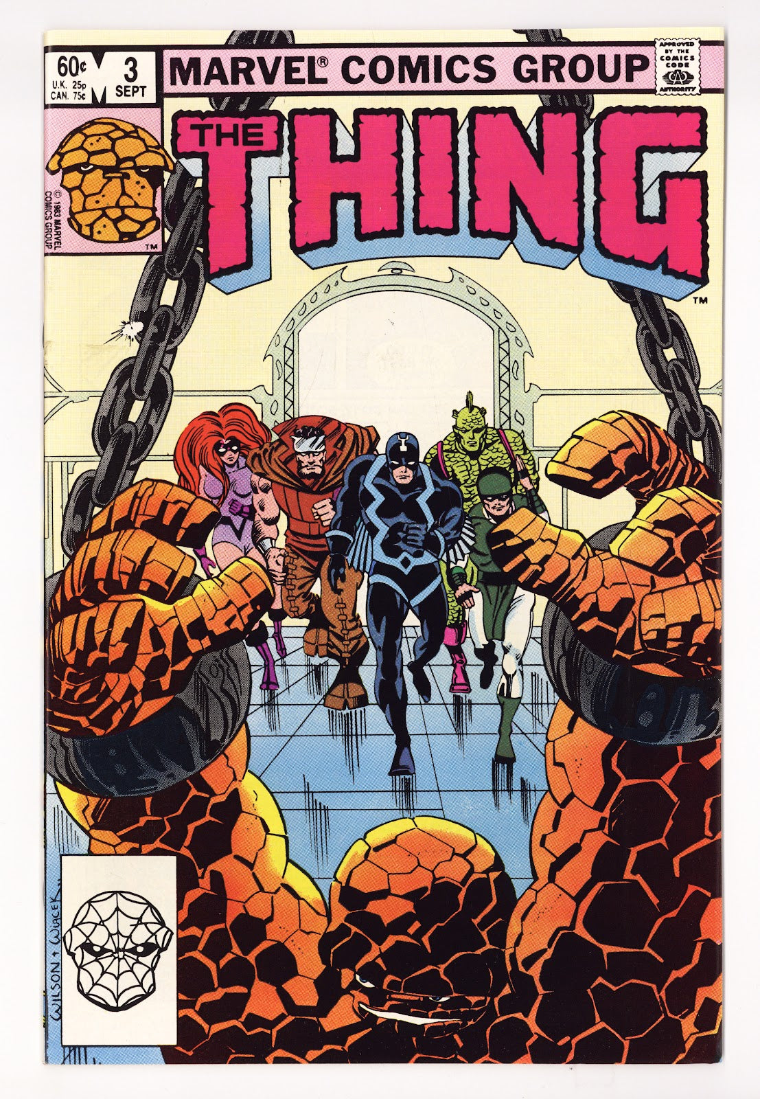 The Thing Vol 1 3 High Grade (1983) Direct 