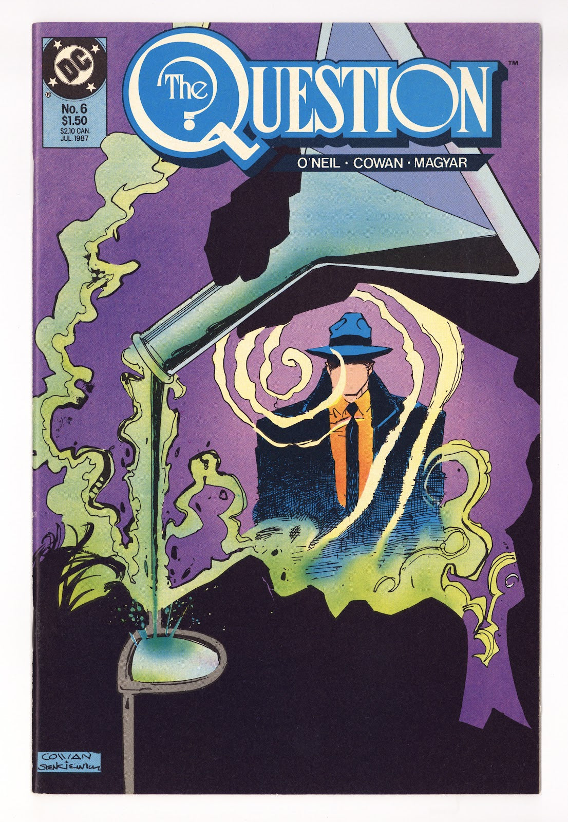 The Question Vol 1 6  High Grade   (1987)     