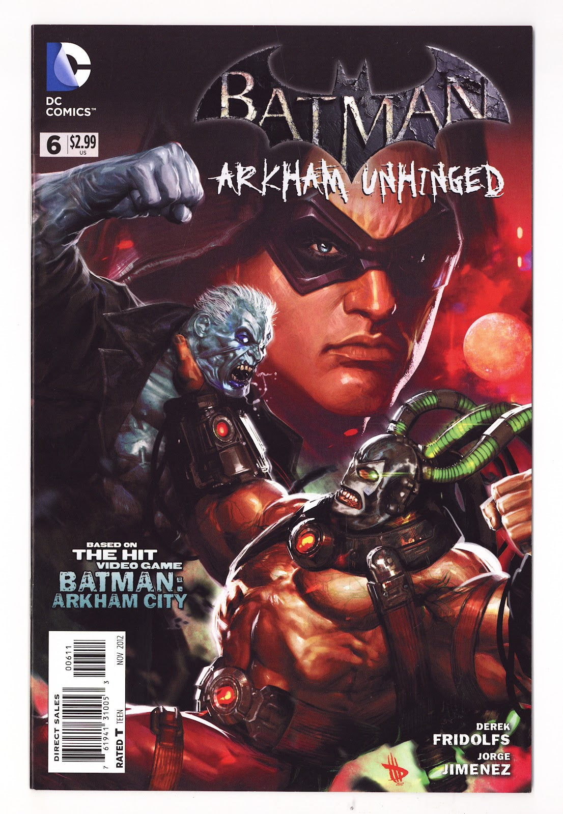 Batman: Arkham Unhinged   6  High Grade   (2012)     