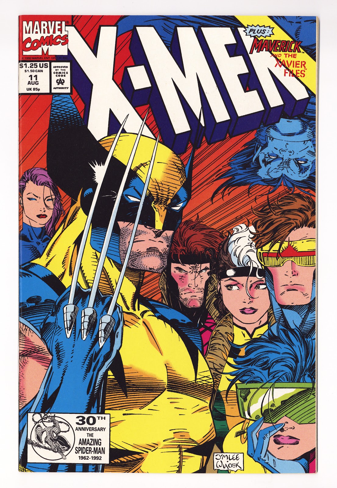 X-Men Vol 1 11  VF+ (8.5)   (1992)     