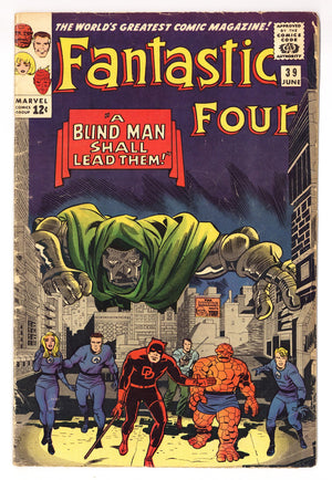 Fantastic Four Vol 1 39 VG (4.0) (1965)