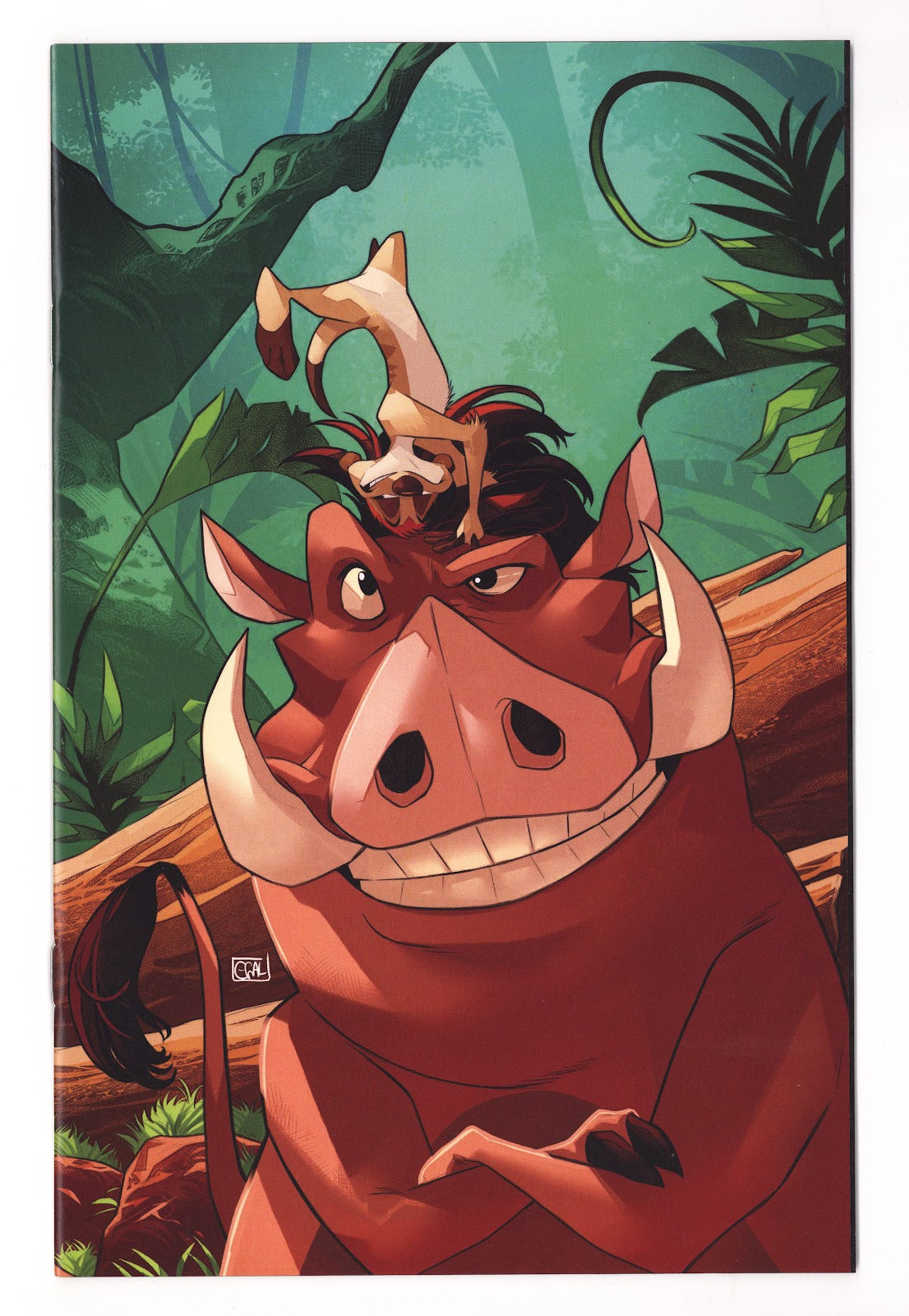Lion King #6 Galmon Virgin Incentive Variant