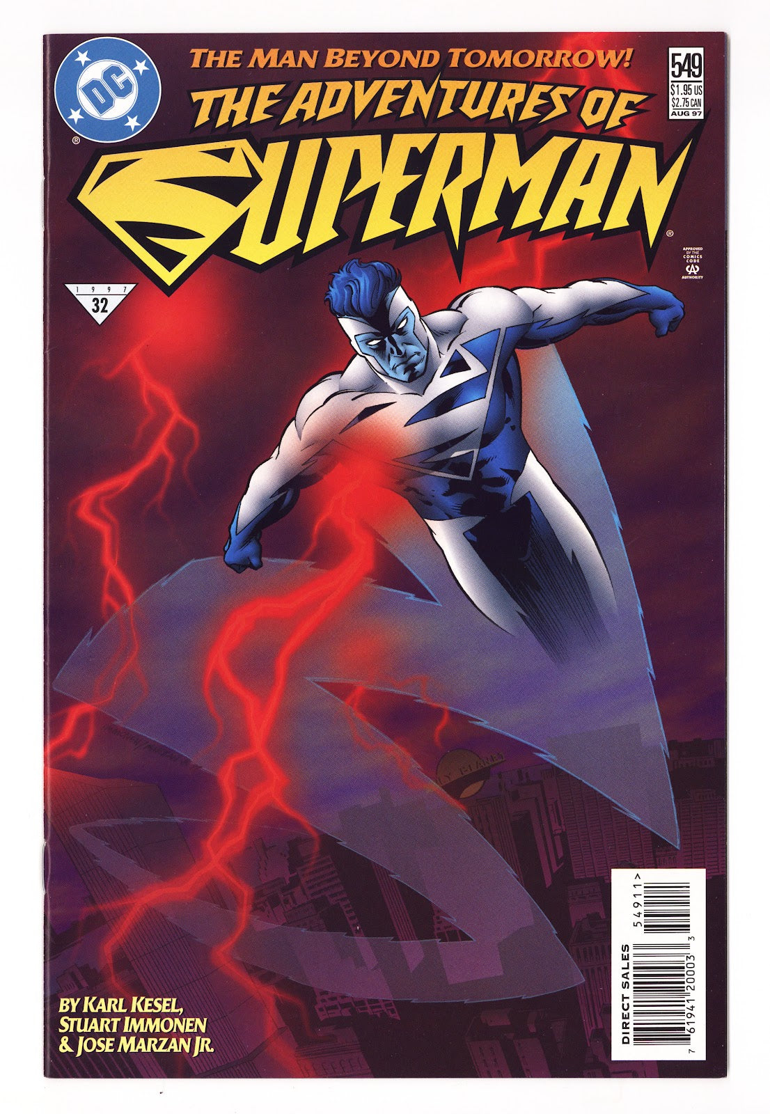Adventures of Superman Vol 1 549  High Grade   (1997)     
