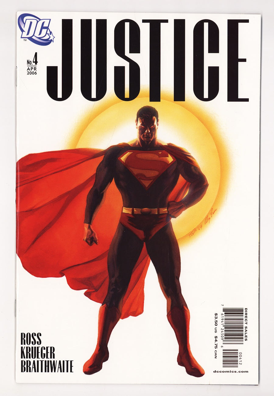 Justice 4 VF+ (8.5) (2006) 2nd Print 