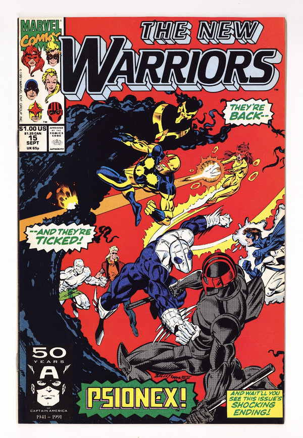 The New Warriors Vol 1 15 High Grade (1991)