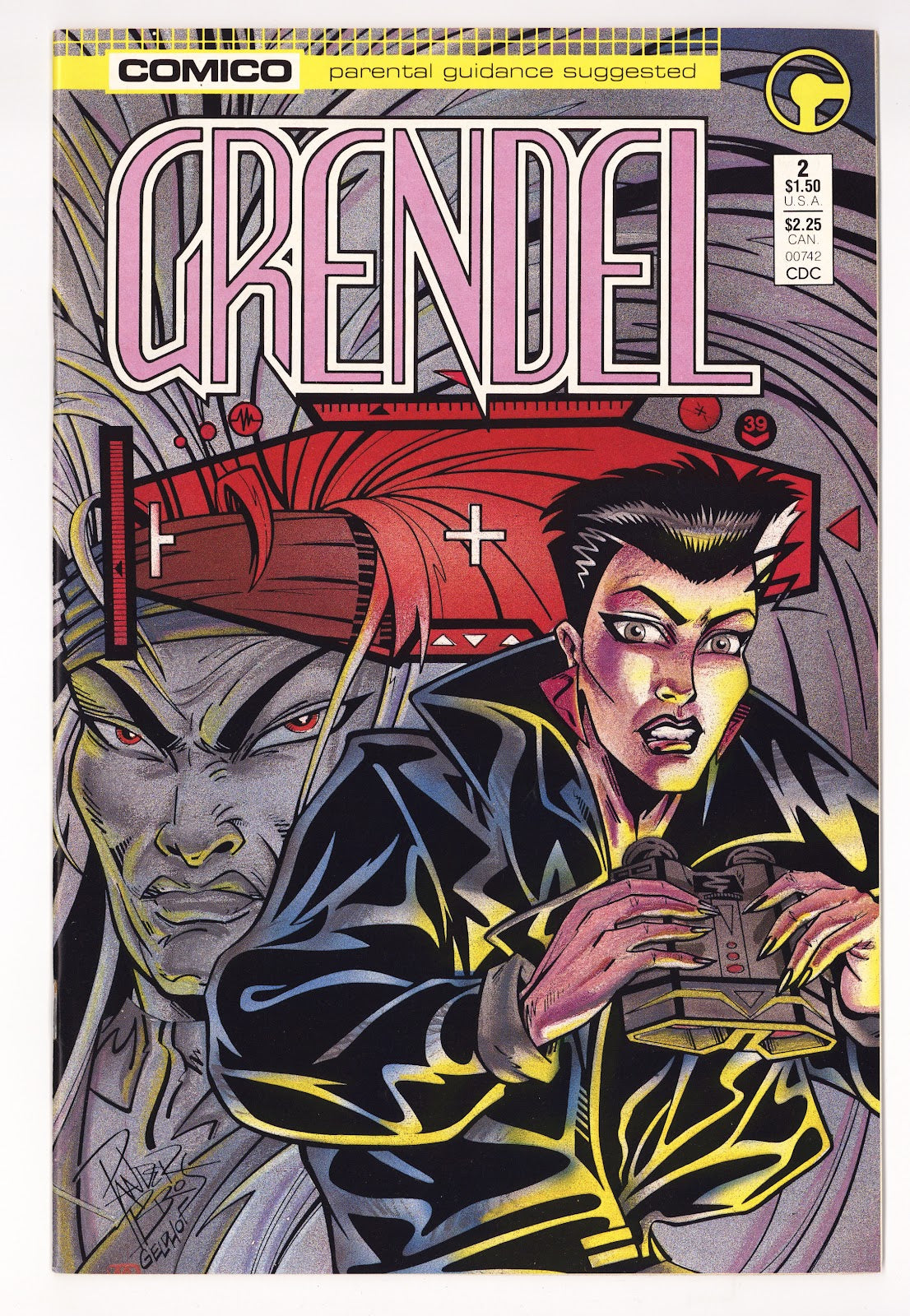 Grendel Vol 2 2  High Grade   (1986)