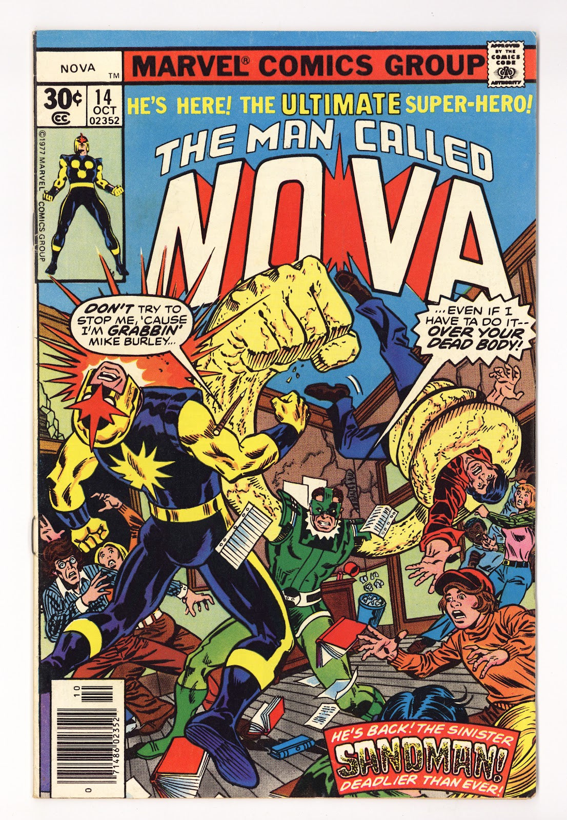 Nova Vol 1 14  Mid Grade   (1977)   30¢  