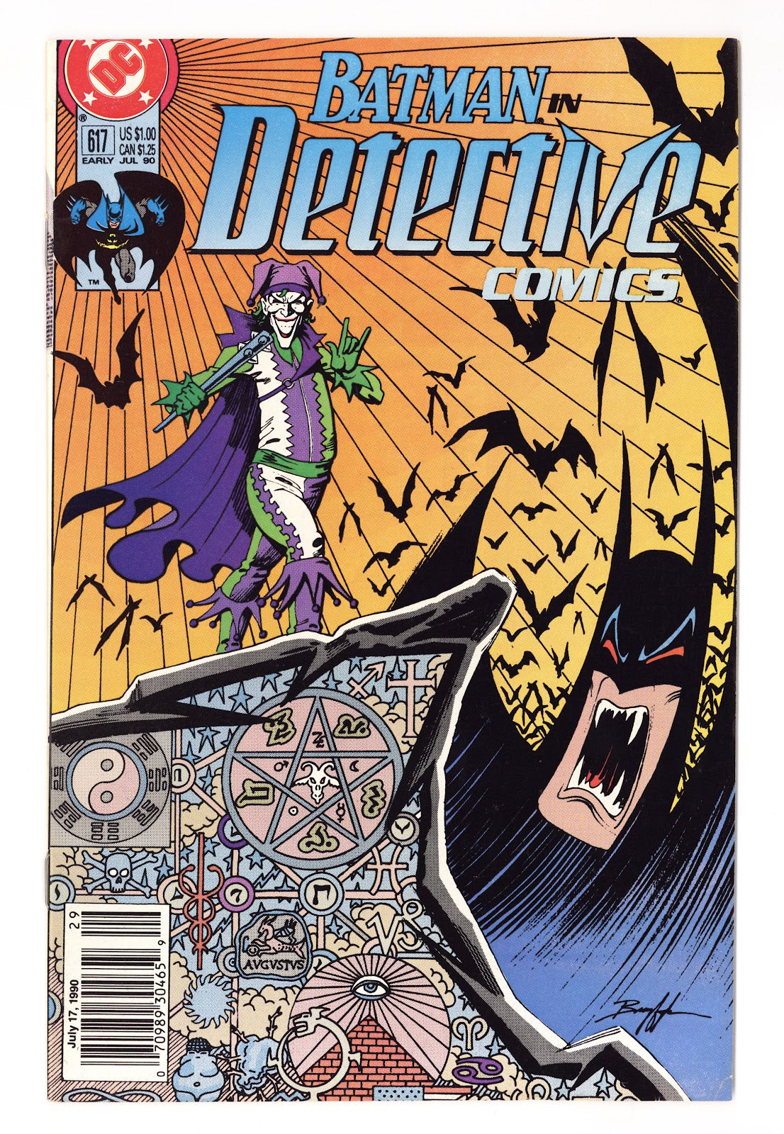 Detective Comics Vol 1 617  High Grade   (1990)   Newsstand