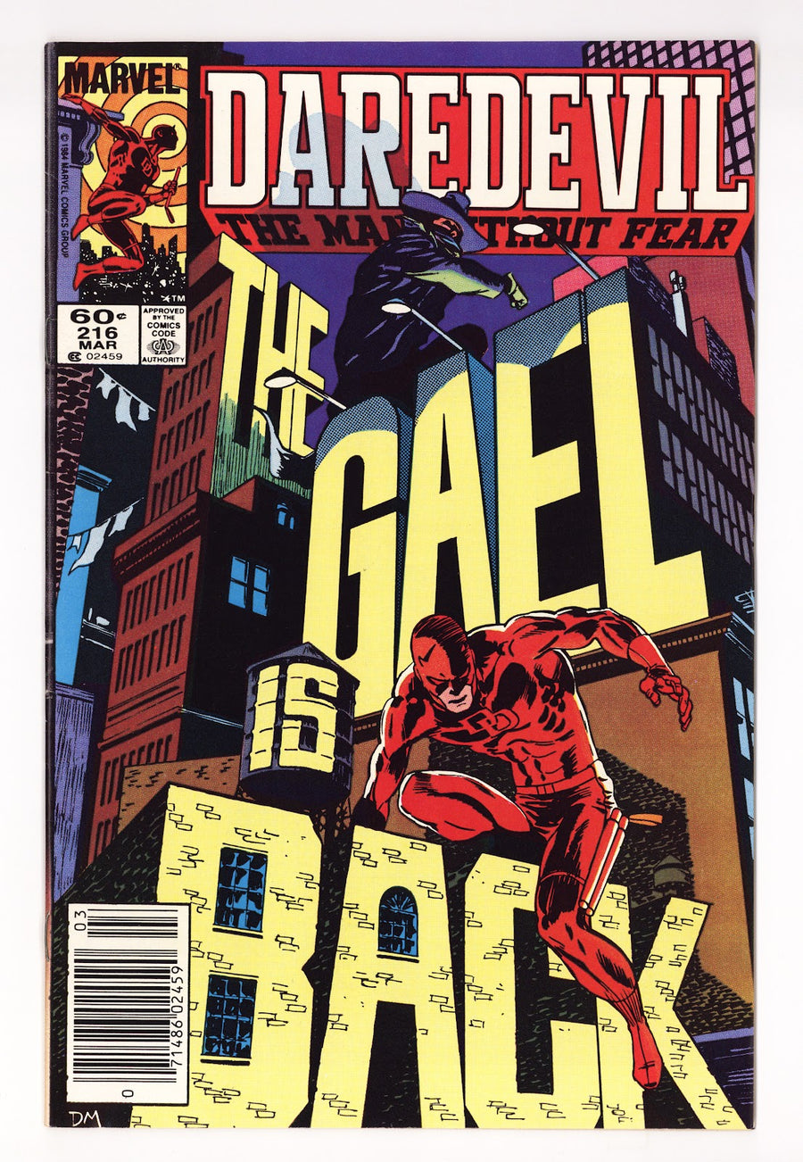 Daredevil Vol 1 216  Mid Grade   (1985)   Newsstand  