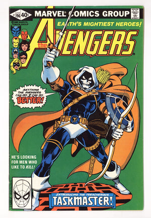 The Avengers Vol 1 196 VF- (7.5) (1980)