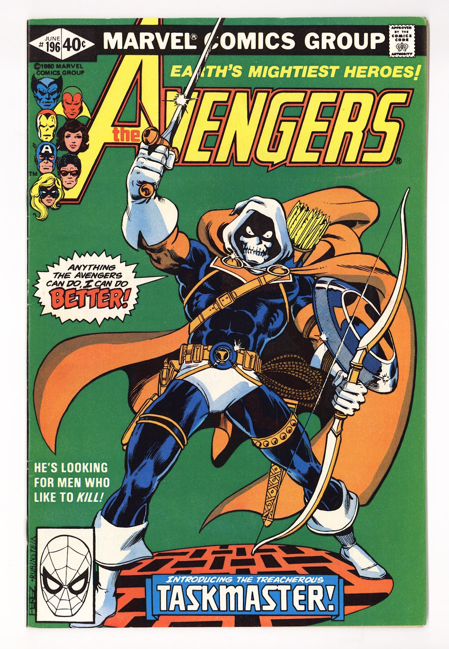 The Avengers Vol 1 196 VF- (7.5) (1980) 