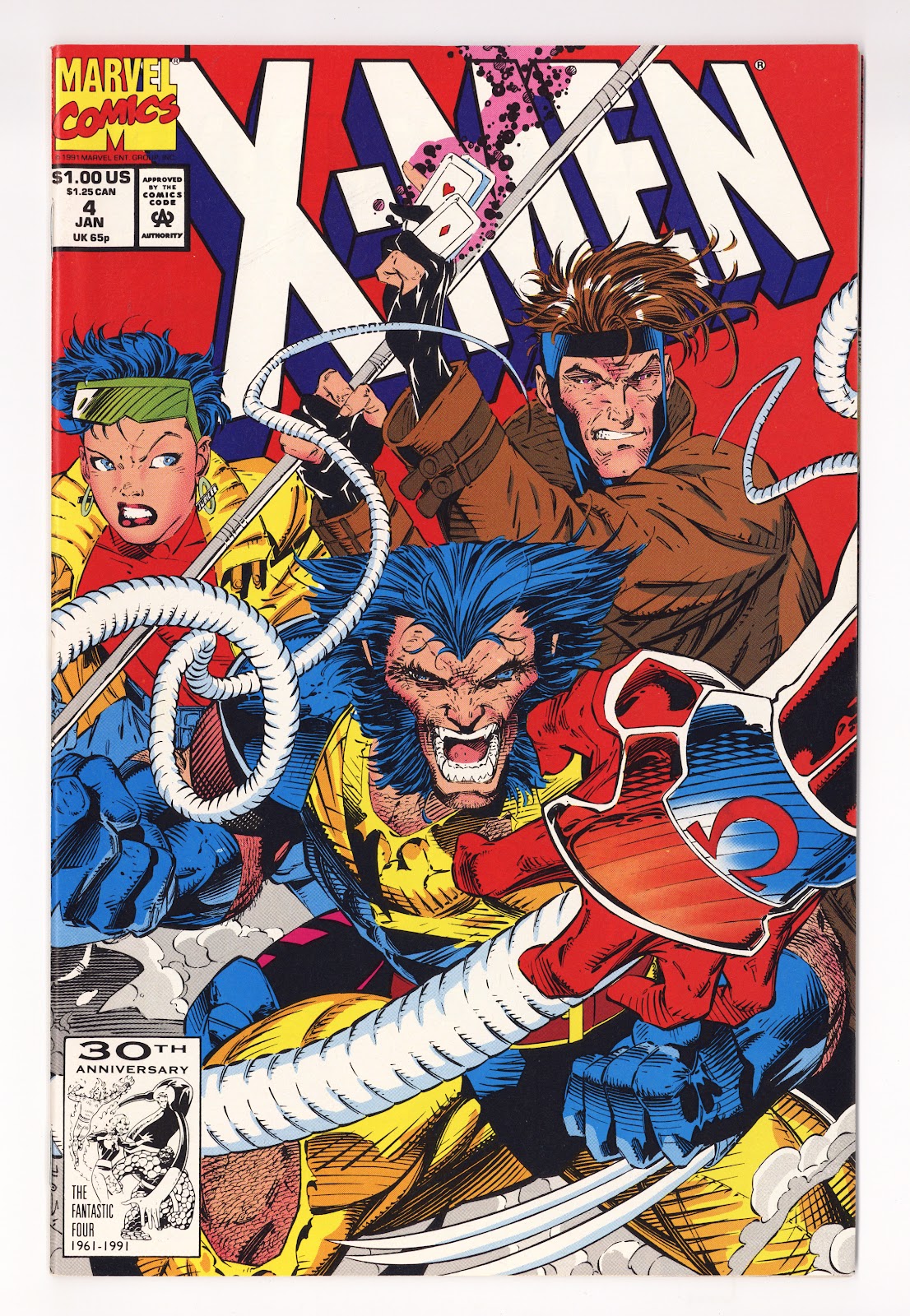 X-Men Vol 1 4  VF+ (8.5)   (1992)     