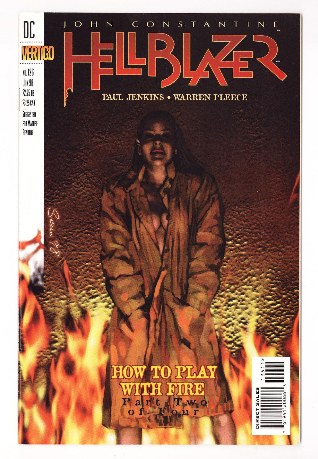 Hellblazer Vol 1 126 High Grade (1998) 
