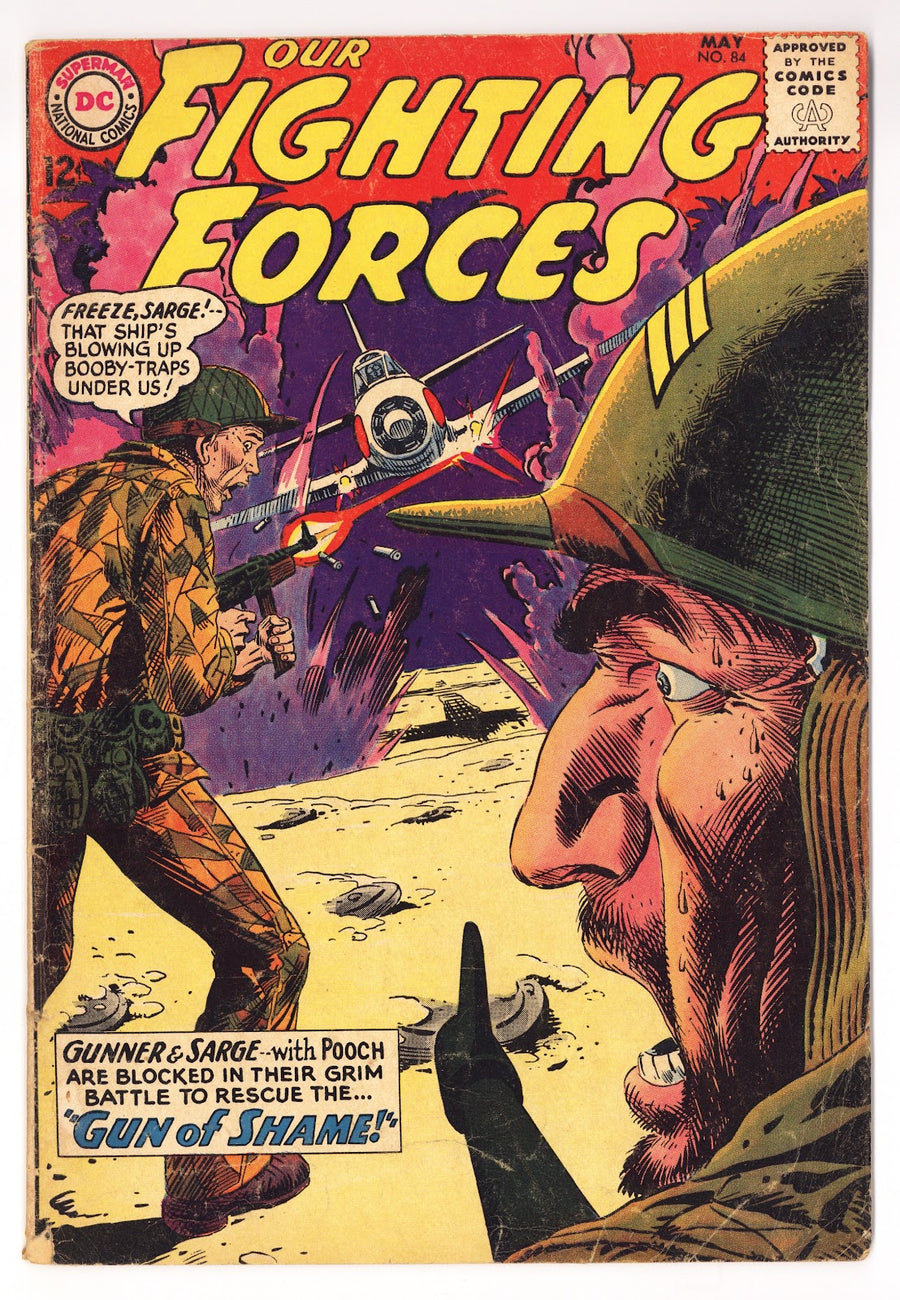 Our Fighting Forces Vol 1 84  VG+ (4.5)   (1964)     