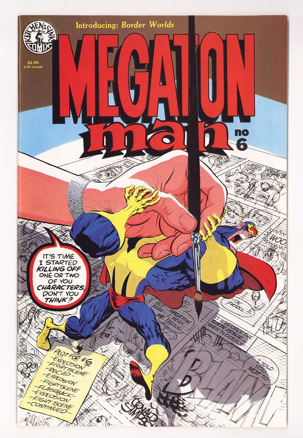 Megaton Man   6  High Grade   (1985)