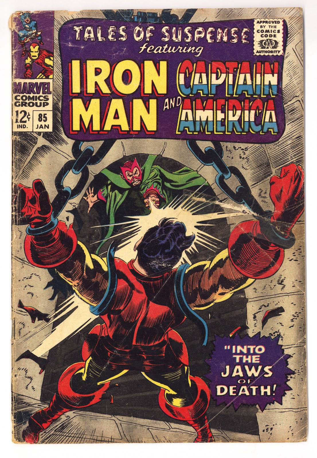 Tales of Suspense Vol 1 85  GD (2.0)   (1967)