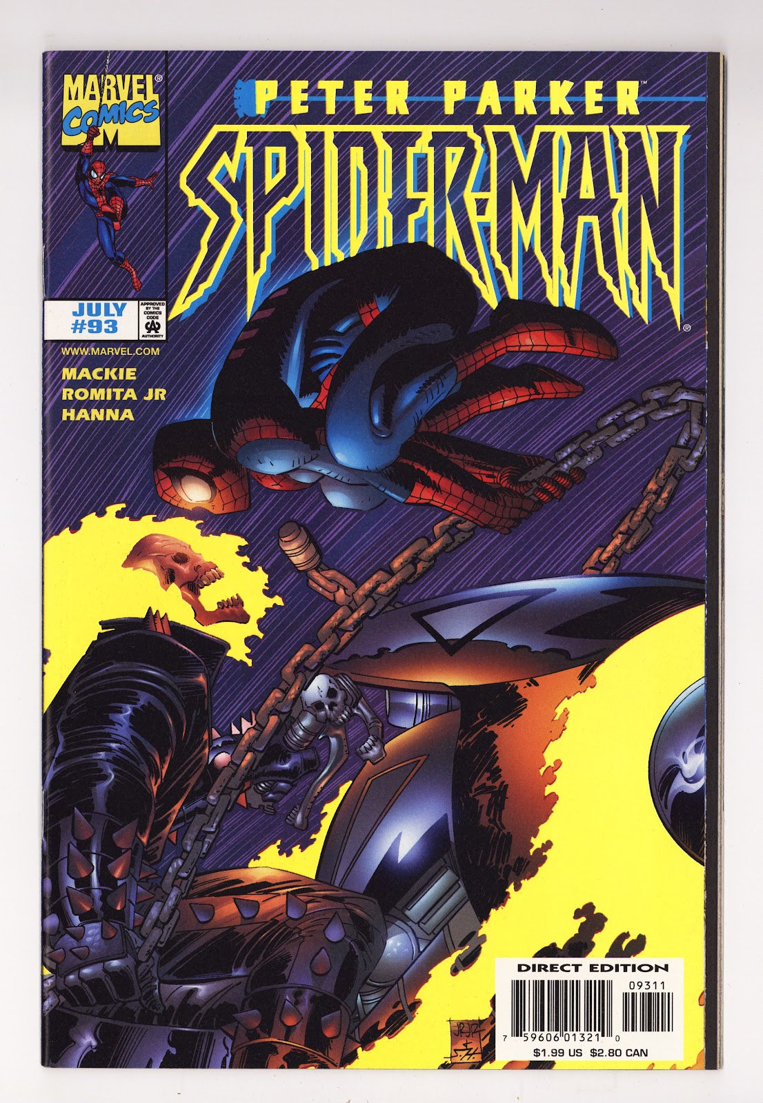 Spider-Man Vol 1 93 High Grade (1998) 