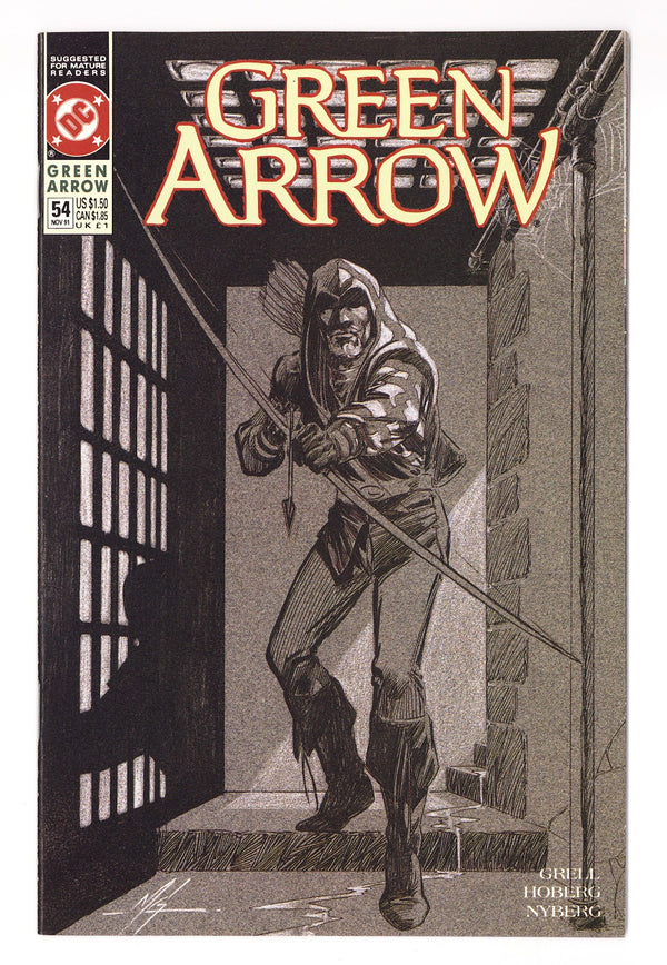 Green Arrow Vol 2 54  High Grade   (1991)