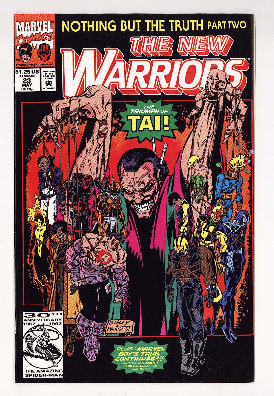 The New Warriors Vol 1 23 High Grade (1992) 