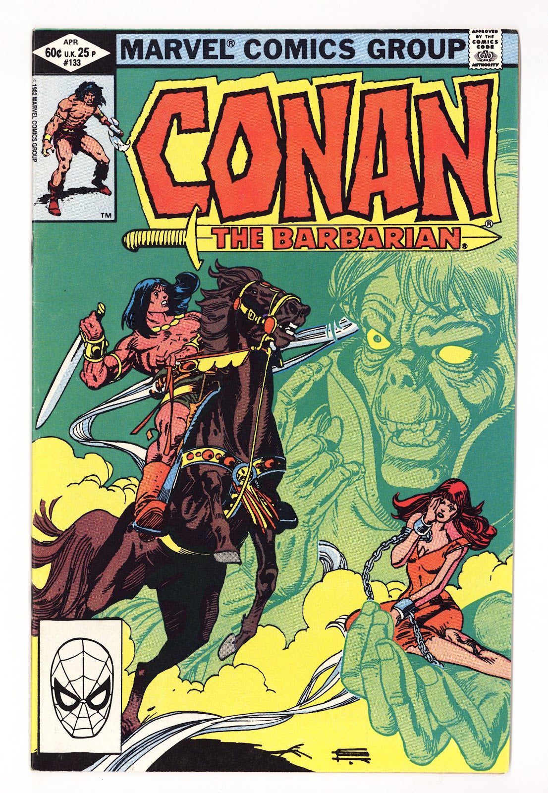Conan the Barbarian Vol 1 133  Mid Grade   (1982)   Direct  