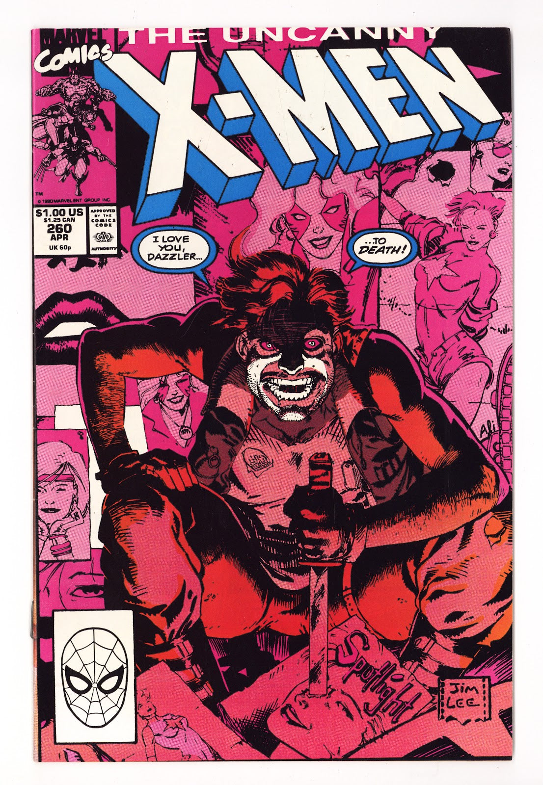 The Uncanny X-Men Vol 1 260  High Grade   (1990)   Direct  