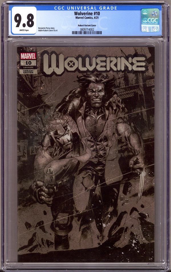 Wolverine Vol 7 10 (352) CGC 9.8 (NM/M) (2021) Kubert Variant