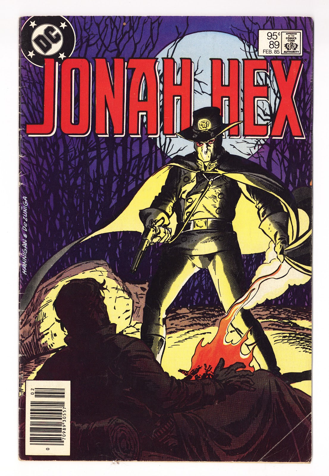 Jonah Hex Vol 1 89  Low Grade   (1985)   Canadian Price Variant  
