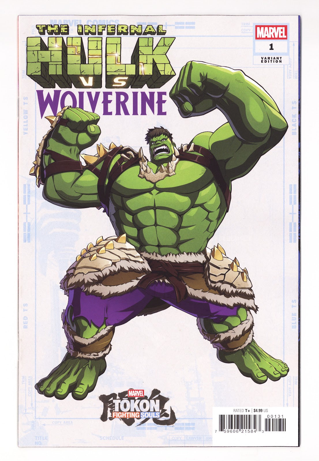 Infernal Hulk Vs. Wolverine  1   Variant   (2026)