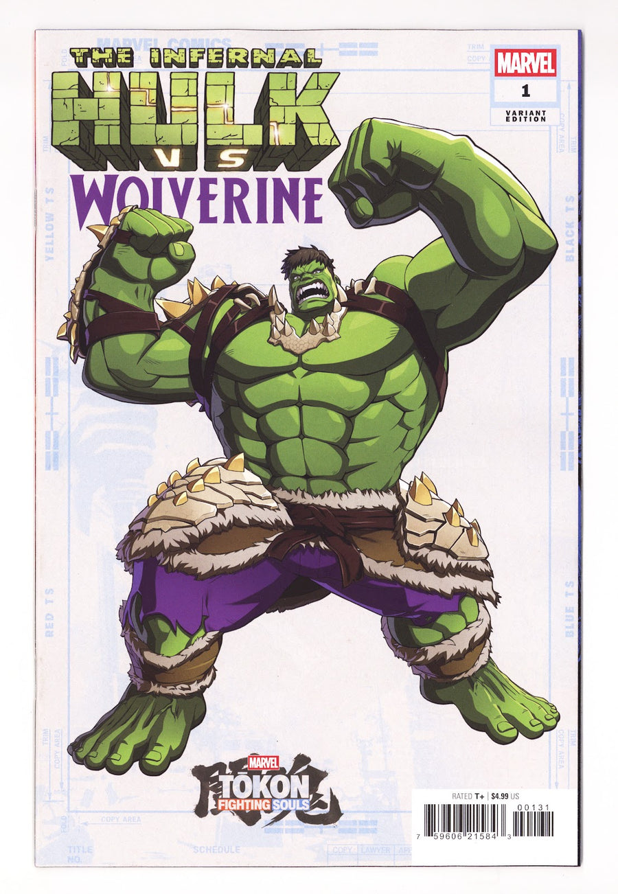 Infernal Hulk Vs. Wolverine  1   Variant   (2026)