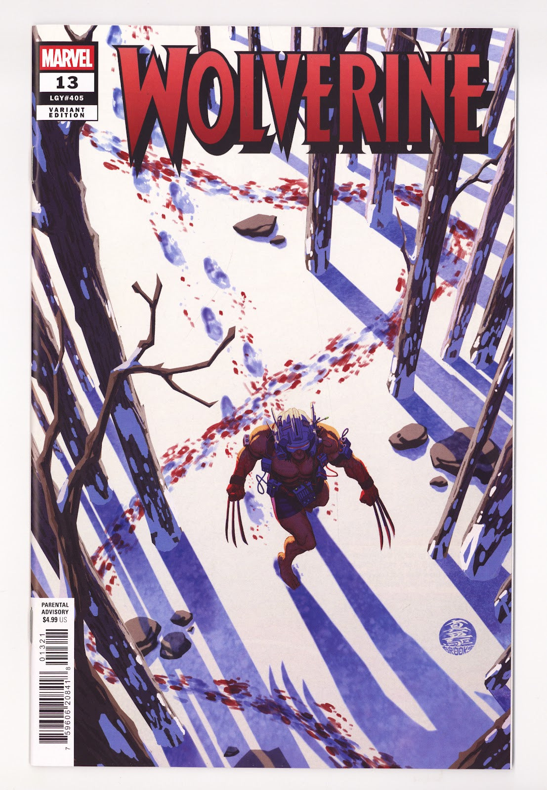 Wolverine Vol 8 13 (405)  High Grade   (2025) Brooks   Variant  