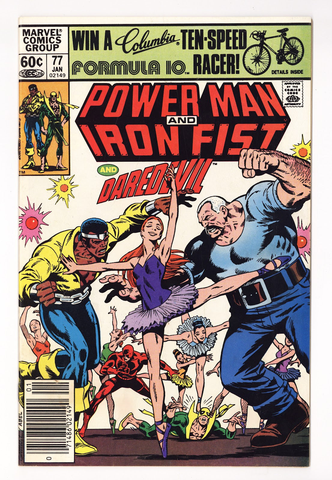 Power Man and Iron Fist Vol 1 77  Mid Grade   (1982)   Newsstand  
