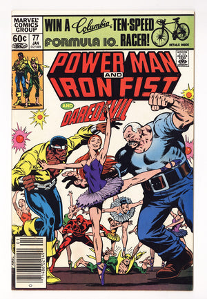 Power Man and Iron Fist Vol 1 77  Mid Grade   (1982)   Newsstand
