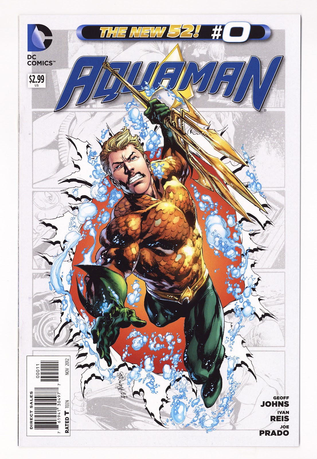 Aquaman Vol 7 0 High Grade (2012) 