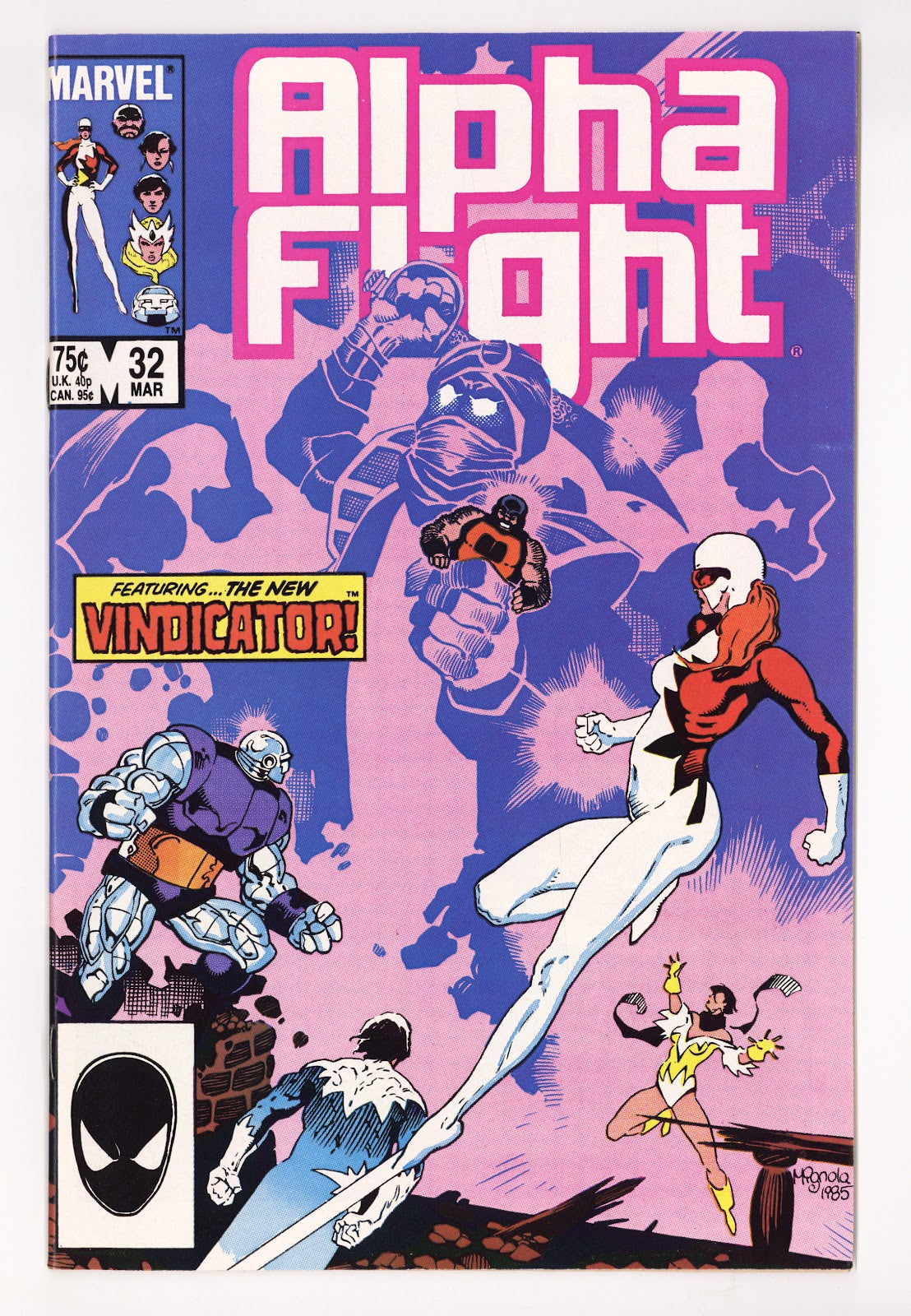 Alpha Flight Vol 1 32 Mid Grade (1986) 